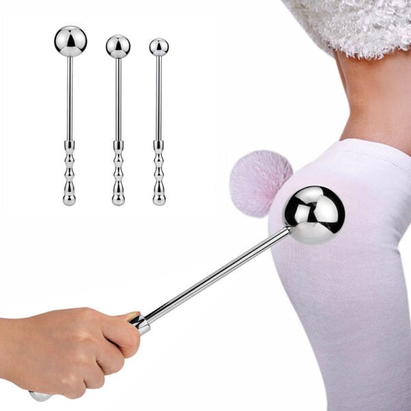 Spherical metal anal plug