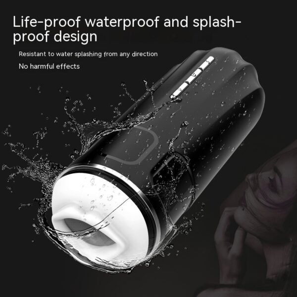 Men's Electric Automatic Sucking Airplane Bottle Masturbation Device