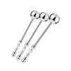 Spherical metal anal plug