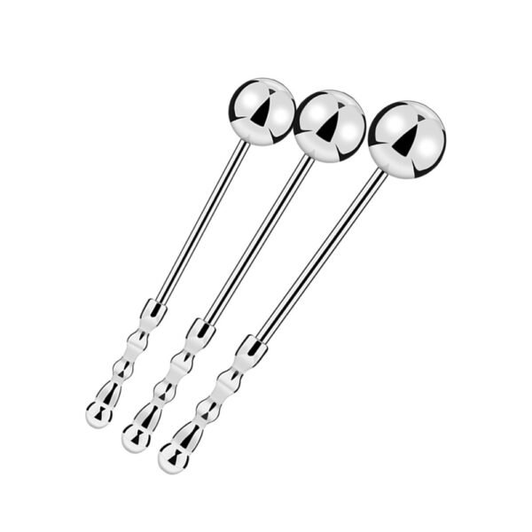 Spherical metal anal plug