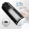 Men's Electric Automatic Sucking Airplane Bottle Masturbation Device