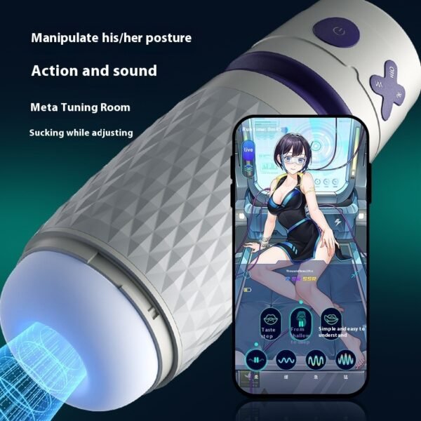 Spring Wind Thousand Face Smart Sucking Pro APP Control Vibration
