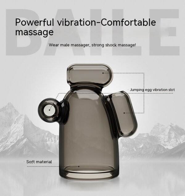Men's Massager Double Horse Crown Cover